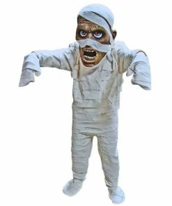 Mask US Mummy Mascot Costume CHARACTER MASCOTS