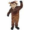 Mask US EXOTIC ANIMAL MASCOTS Bison Mascot Costume