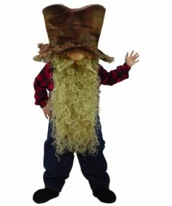Mask US CHARACTER MASCOTS Miner Mascot Costume