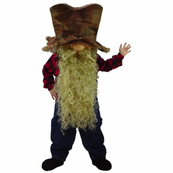 Mask US CHARACTER MASCOTS Miner Mascot Costume