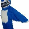 Mask US Fierce Blue Jay Mascot Costume