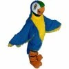 Mask US Blue Macaw Mascot Costume BIRD MASCOTS