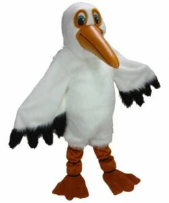Mask US Paulie Pelican Mascot Costume