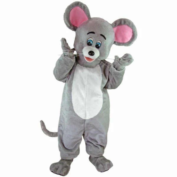 Mask US FARM ANIMAL MASCOTS Grey Mouse Mascot Costume 3 Mask US FARM ANIMAL MASCOTS Grey Mouse Mascot Costume