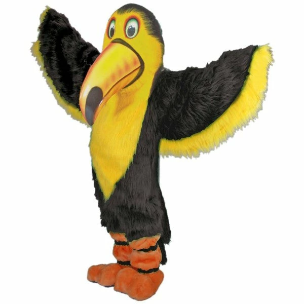 Mask US BIRD MASCOTS Toucan Mascot Costume 3 Mask US BIRD MASCOTS Toucan Mascot Costume