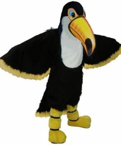 Mask US Teddy Toucan Mascot Costume