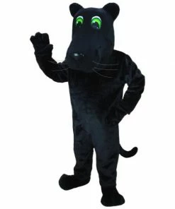 Mask US Cartoon Panther Mascot Costume