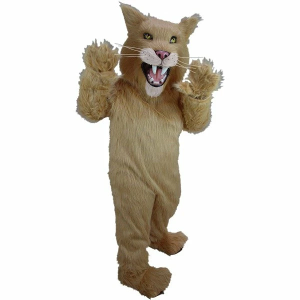 Mask US CAT MASCOTS Sabre Tooth Mascot Costume 3 Mask US CAT MASCOTS Sabre Tooth Mascot Costume