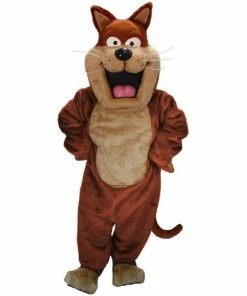 Mask US CAT MASCOTS Fat Cat Mascot Costume