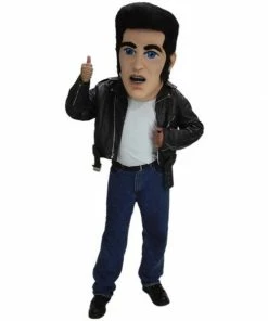 Mask US Rock And Roll Guy Mascot - Head Only CHARACTER MASCOTS