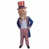 Mask US Uncle Sammy Mascot Costume