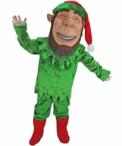 Mask US Elf Mascot Costume
