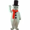Mask US CHARACTER MASCOTS Snowman Mascot Costume