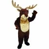 Mask US FOREST ANIMAL MASCOTS Reindeer Mascot Costume