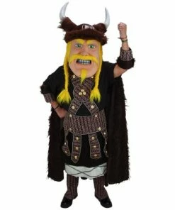 Mask US Loki The Viking Mascot Costume