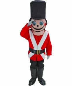 Mask US Toy Soldier Mascot Costume