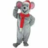 Mask US X-mas Mouse Mascot Costume