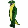 Mask US Green Snake Mascot Costume REPTILE AND AMPHIBIAN MASCOTS