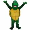 Mask US Turtle Mascot Costume REPTILE AND AMPHIBIAN MASCOTS