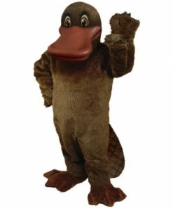 Mask US EXOTIC ANIMAL MASCOTS Platypus Mascot Costume