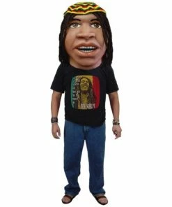 Mask US Rasta Man Mascot - Head Only