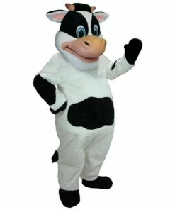 Mask US FARM ANIMAL MASCOTS Betsy The Cow Mascot Costume
