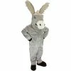 Mask US Mean Donkey Mascot Costume 2 Mask US Mean Donkey Mascot Costume