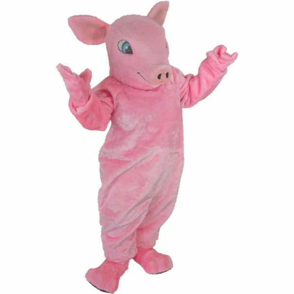 Mask US FARM ANIMAL MASCOTS Piglet Mascot Costume 3 Mask US FARM ANIMAL MASCOTS Piglet Mascot Costume
