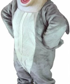 Mask US Happy Dolphin Mascot Costume SEA ANIMAL MASCOTS