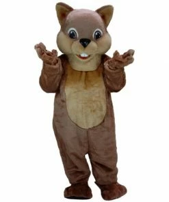 Mask US FOREST ANIMAL MASCOTS Chipper Chipmunk Mascot Costume