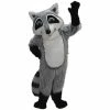 Mask US FOREST ANIMAL MASCOTS Ricky Raccoon Mascot Costume