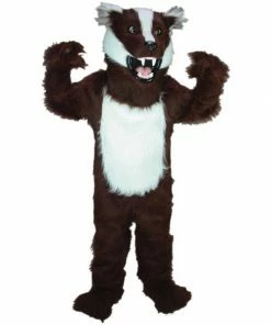 Mask US Badger Mascot Costume