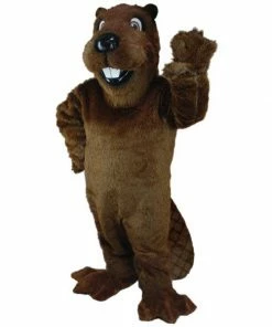 Mask US Barney Beaver Mascot Costume