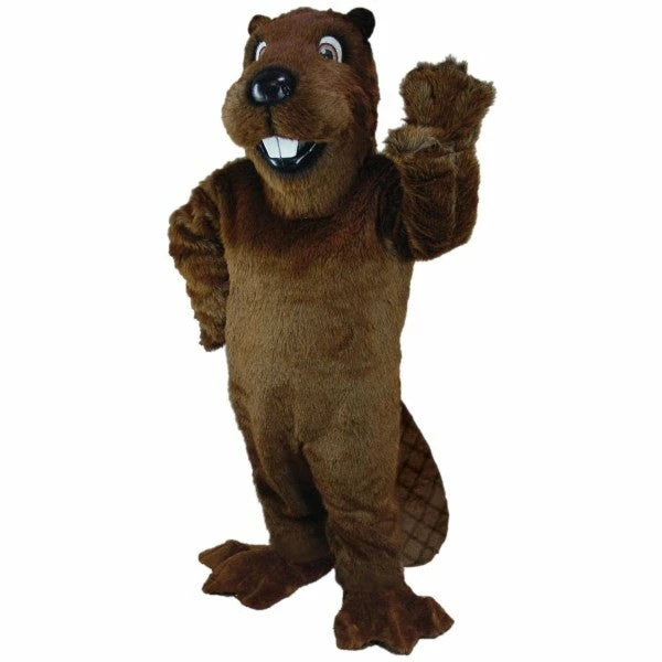 Mask US Barney Beaver Mascot Costume 3 Mask US Barney Beaver Mascot Costume