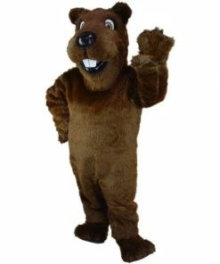 Mask US Gopher Or Groundhog Mascot Costume FOREST ANIMAL MASCOTS