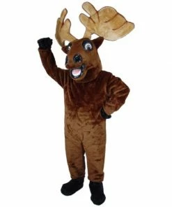 Mask US Mr. Moose Mascot Costume FOREST ANIMAL MASCOTS