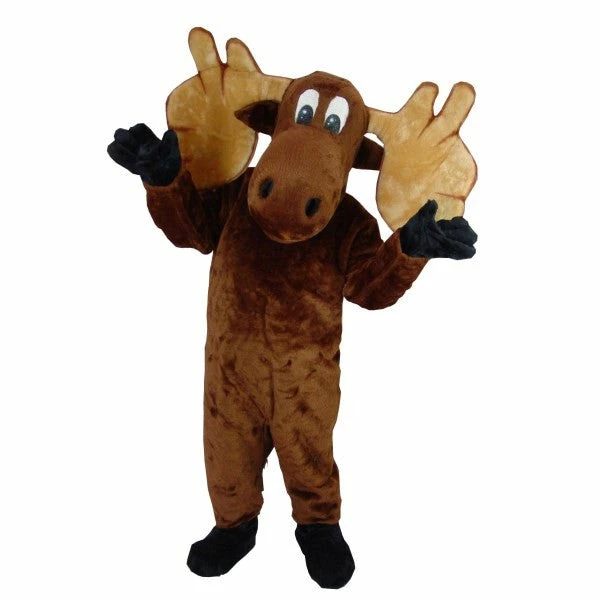 Mask US Moose Mascot Costume 3 Mask US Moose Mascot Costume