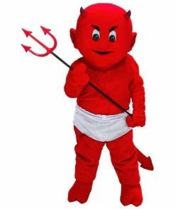 Mask US Li'l Devil Mascot Costume